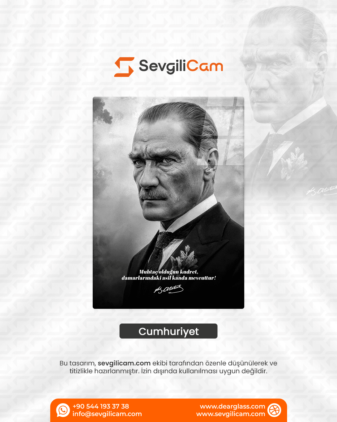 Cumhuriyet – Mustafa Kemal Atatürk – Ata Sözü