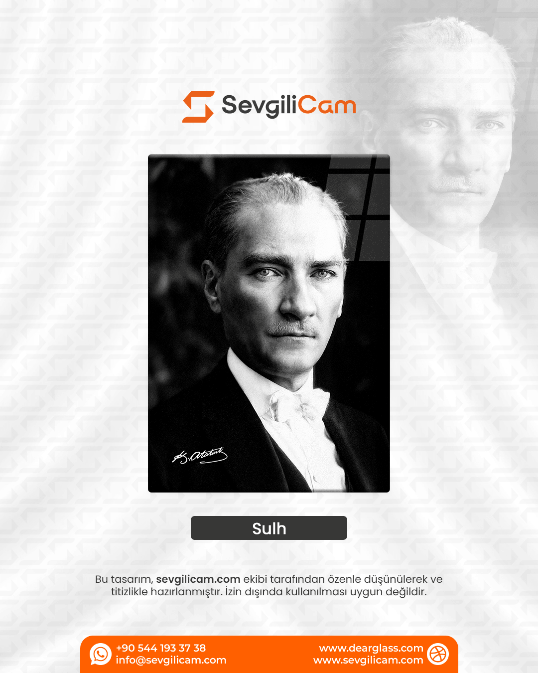 Sulh – Mustafa Kemal Atatürk
