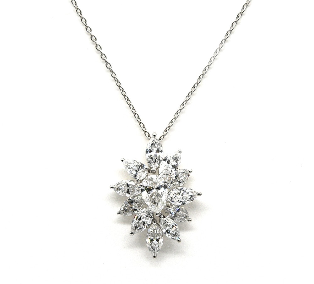 Diamond 14K White Gold Necklace