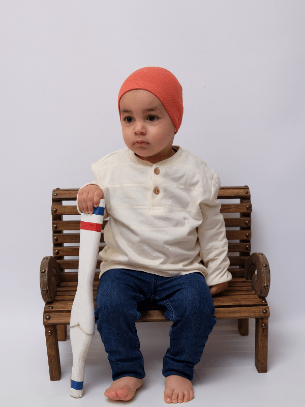 Bebek & Çocuk Pamuk Bere 4'li Set Yumuşak Ve Hassas