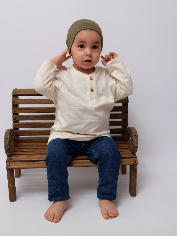 Bebek & Çocuk Pamuk Bere 4'li Set Yumuşak Ve Hassas