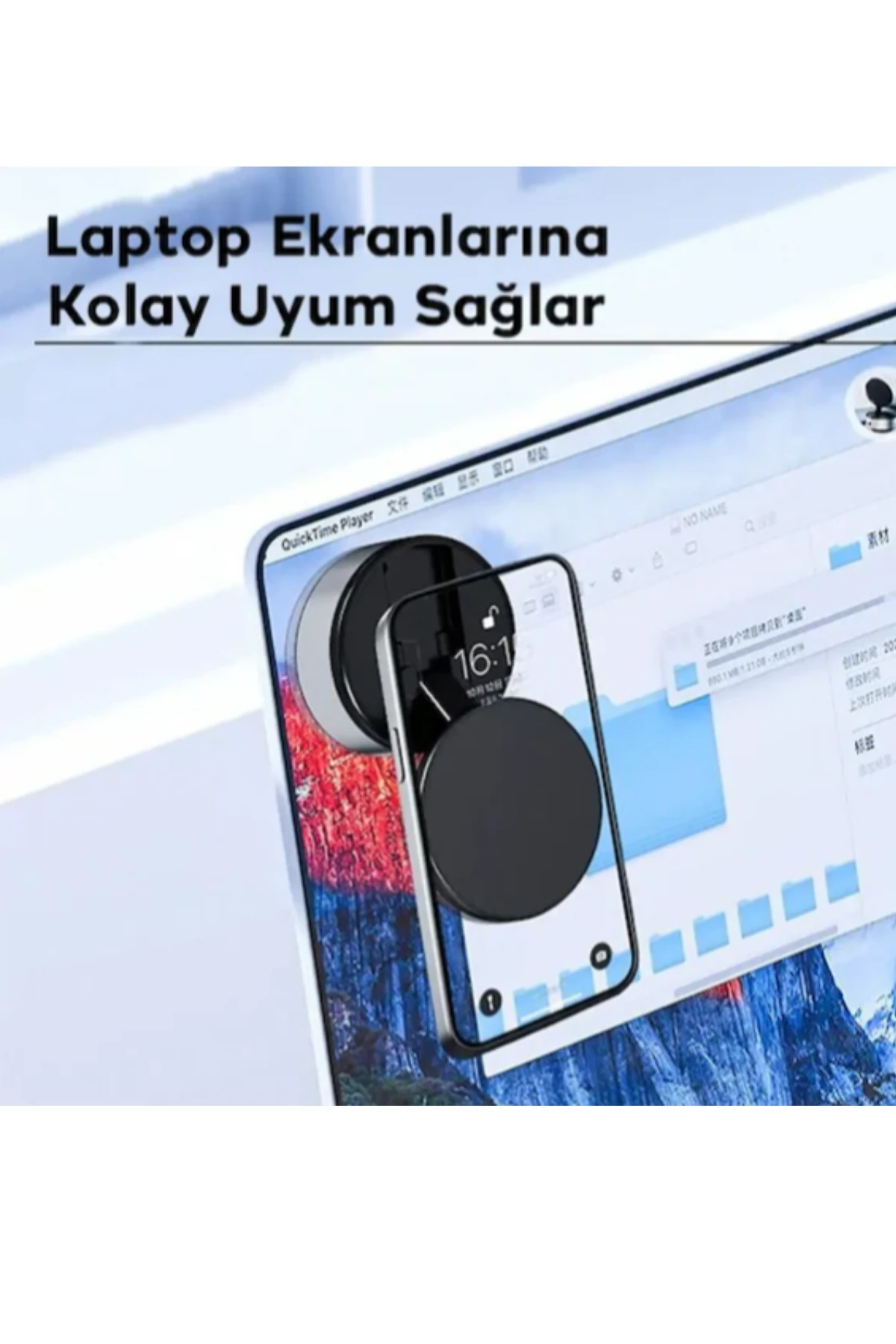 Elektronik Vakumlu Manyetik Telefon Tutucu Araç İçi Telefon Tutucu, Ev Ofis Tipi Telefon Tutucu