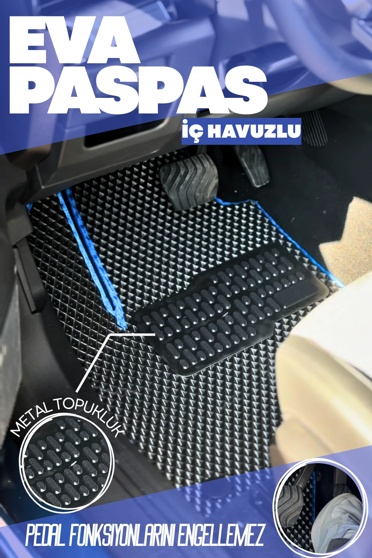 Yeni Nesil Akıllı Eva Paspas 5'li Tam Takım Set