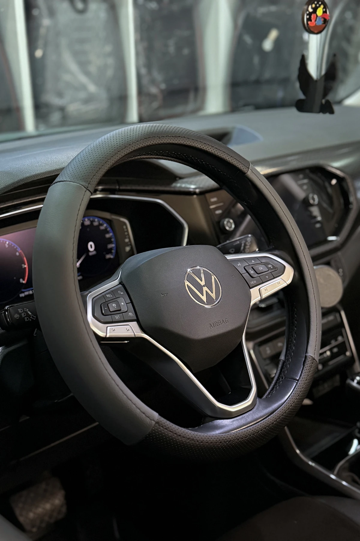 Lord Serisi Delikli Deri Çift Parça Direksiyon Kılıfı 