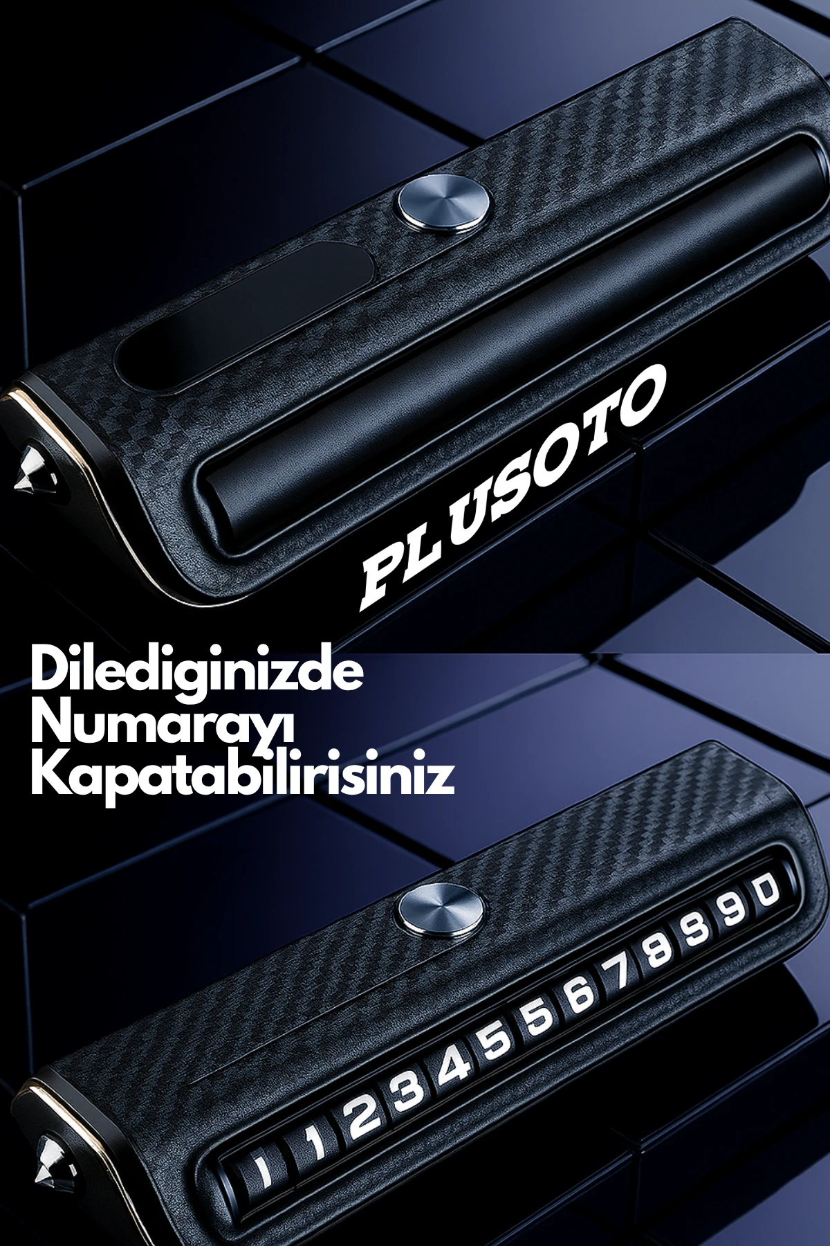 Acil Durum Çekici ve Numaratör Numara Gizlenebilir Çok Fonksiyonlu Araç Telefon Numaratör Parkmatik