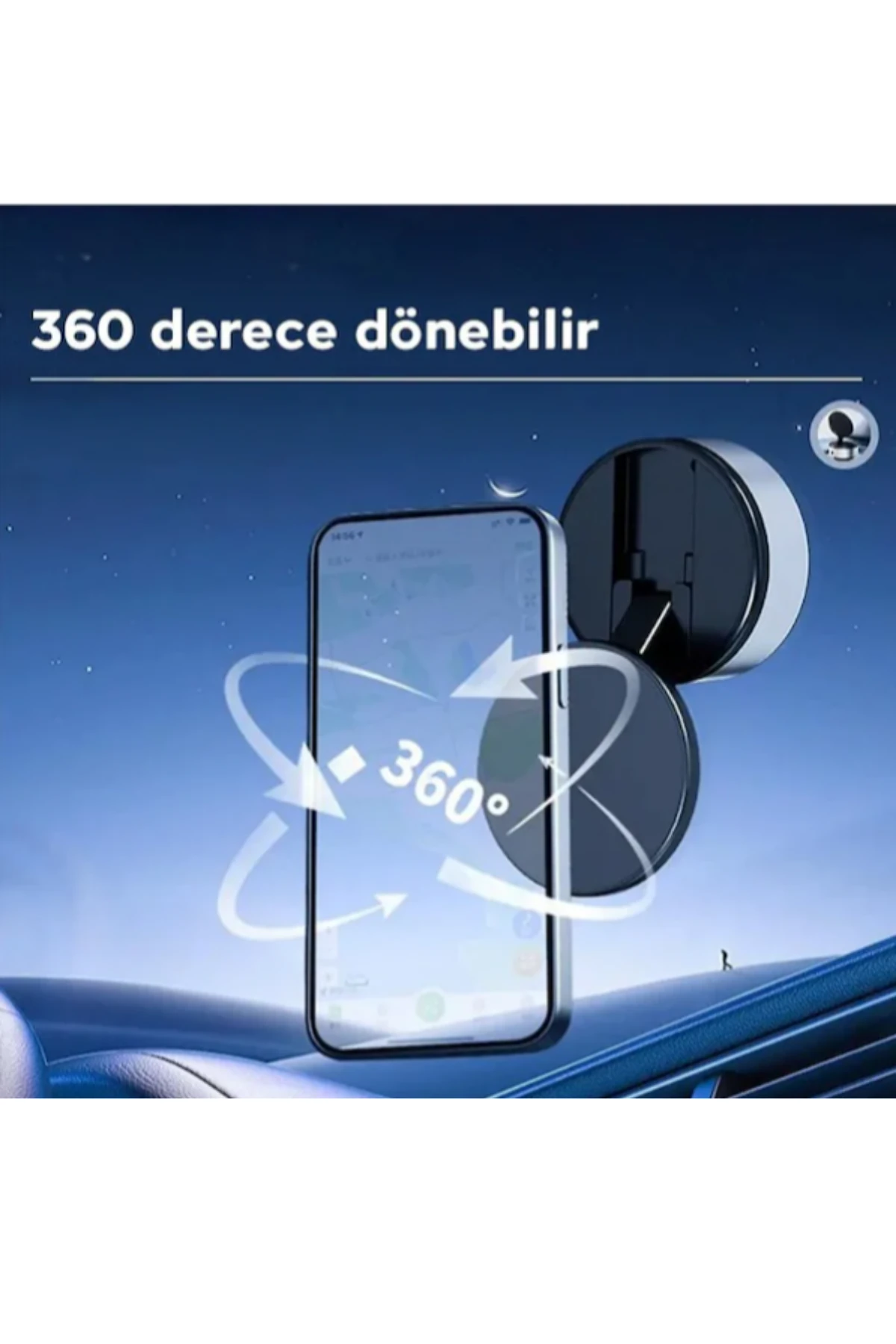 Elektronik Vakumlu Manyetik Telefon Tutucu Araç İçi Telefon Tutucu, Ev Ofis Tipi Telefon Tutucu