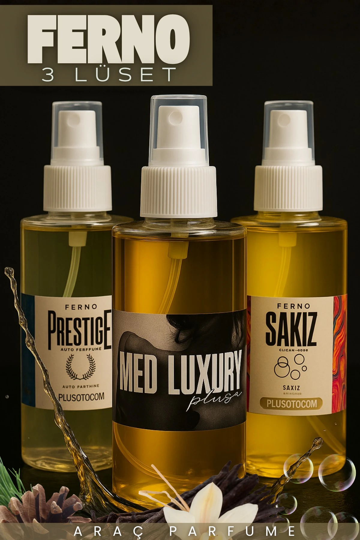 Luxury Araç İçi Ortam Kokusu - LUXURY SET