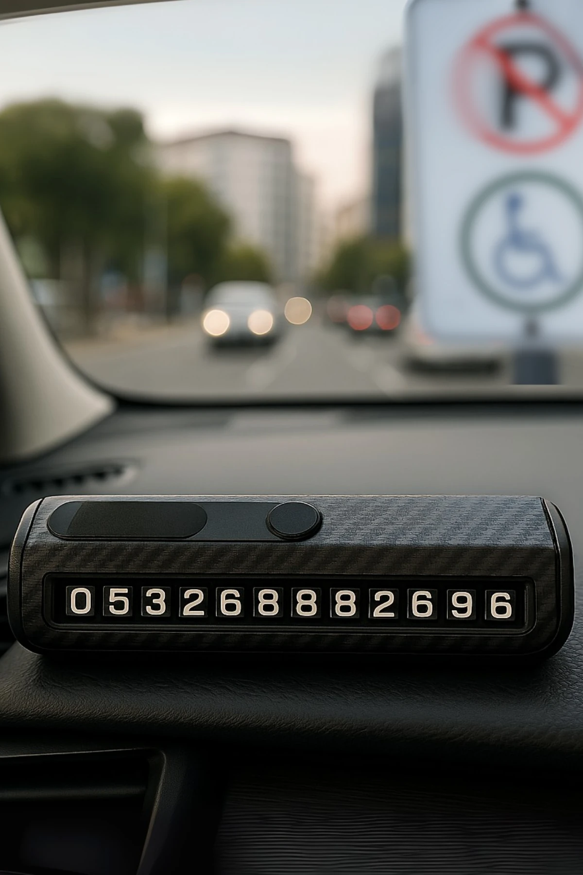 Acil Durum Çekici ve Numaratör Numara Gizlenebilir Çok Fonksiyonlu Araç Telefon Numaratör Parkmatik