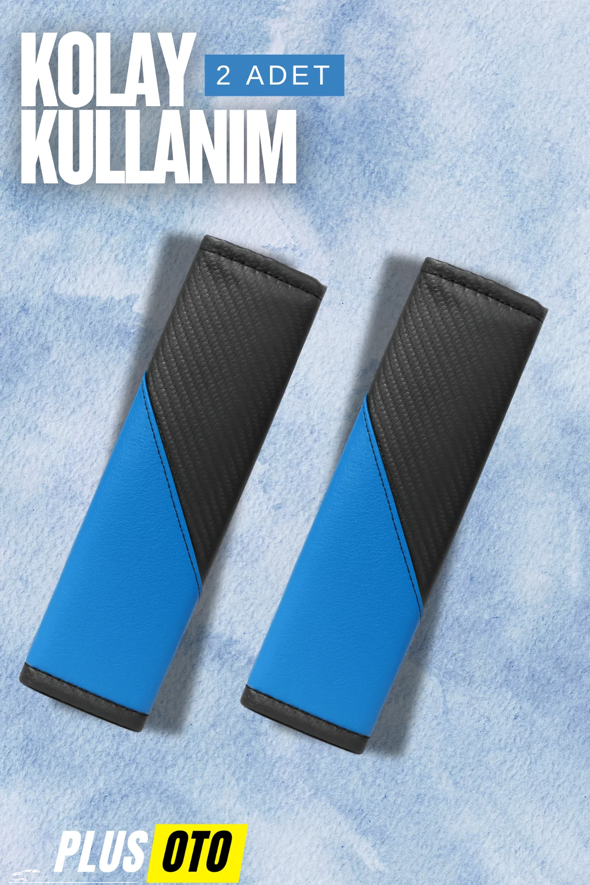 Karbon Emniyet Kemer Pedi 2 Adet 