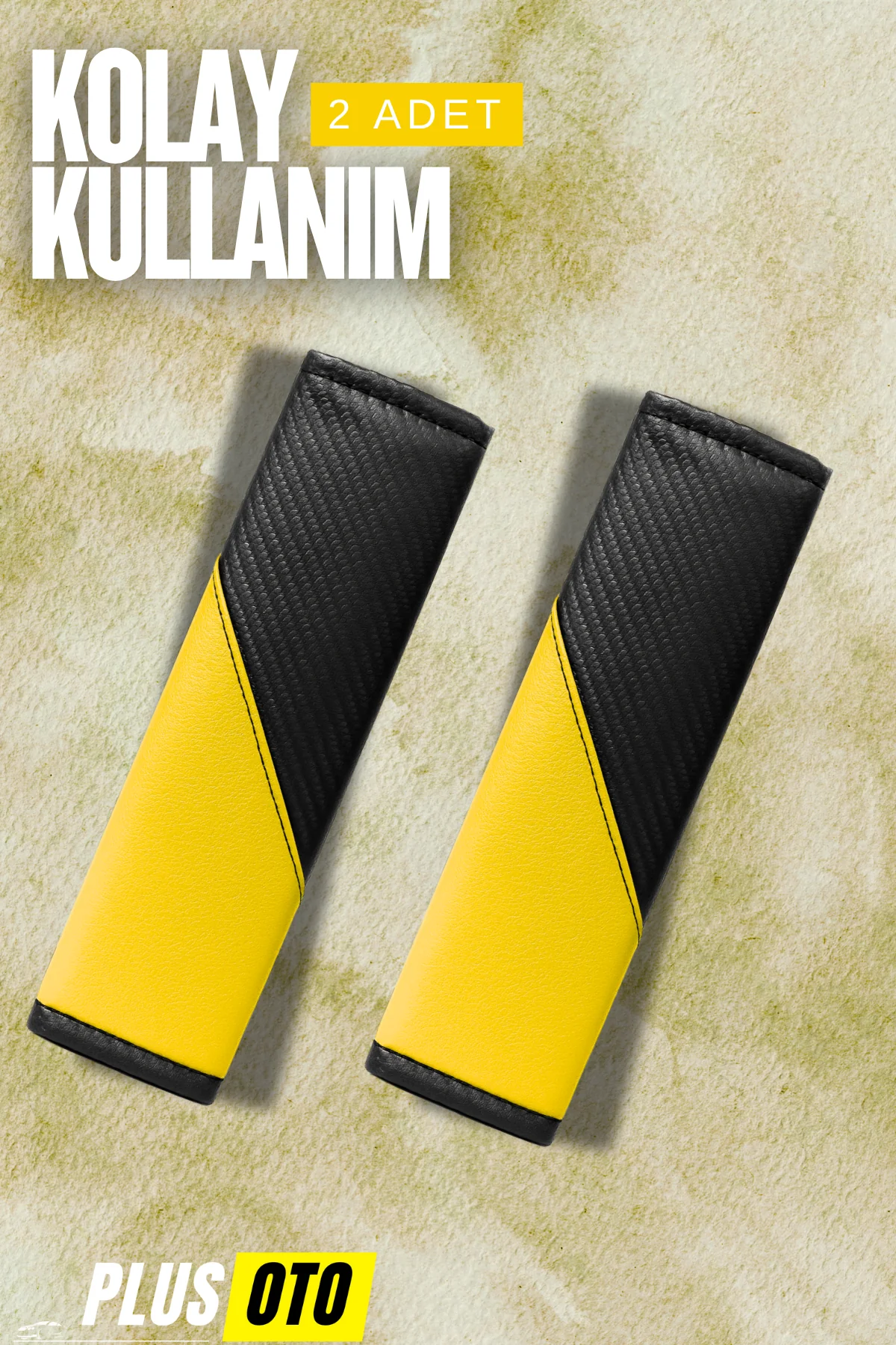 Karbon Emniyet Kemer Pedi 2 Adet 