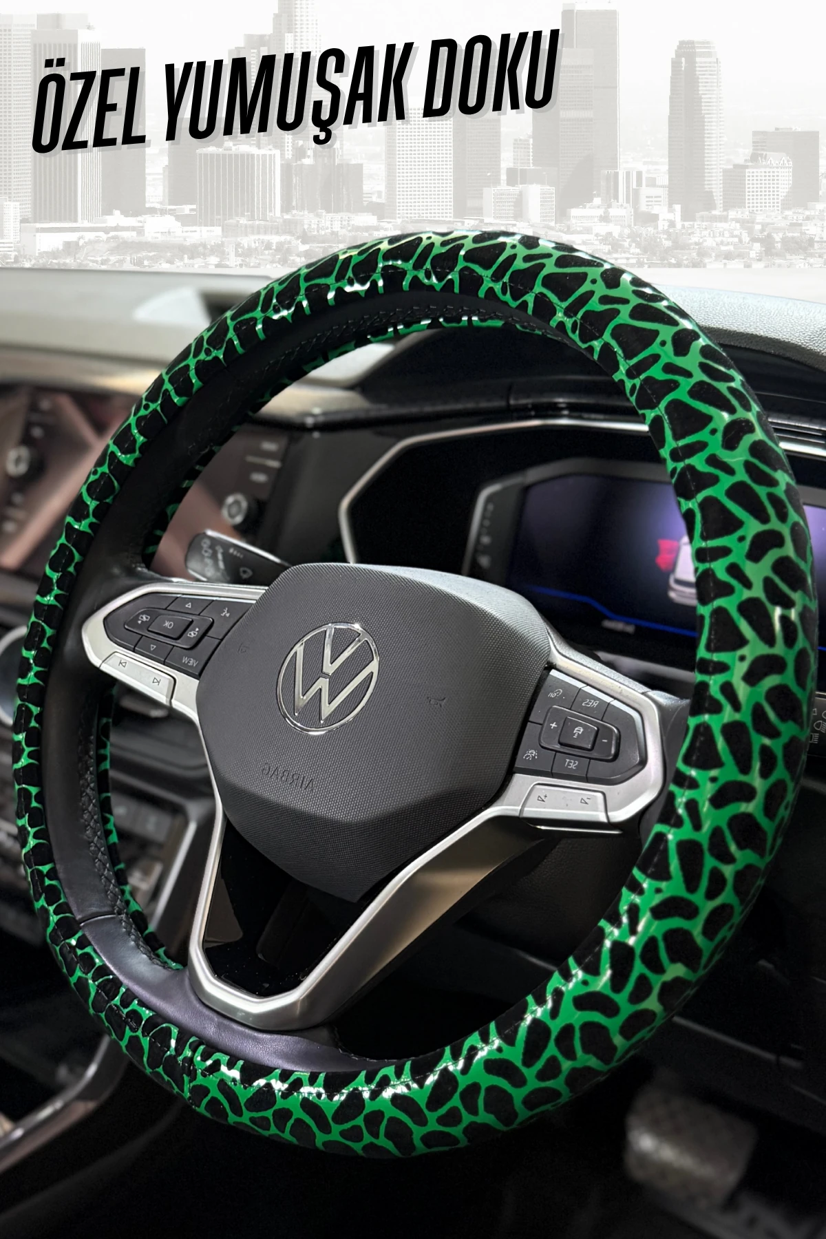 Candy Serisi Özel Kadife Dolgulu Direksiyon Kılıfı