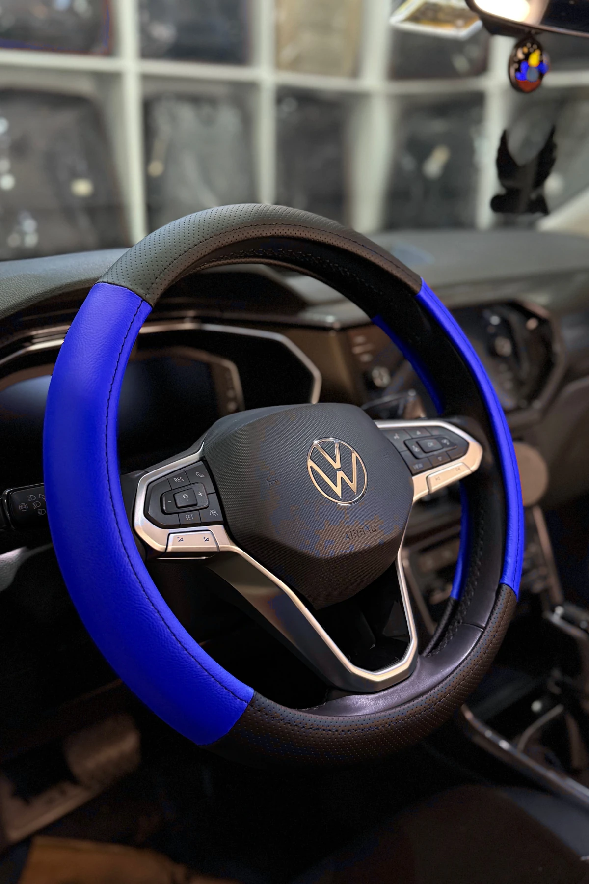 Lord Serisi Delikli Deri Çift Parça Direksiyon Kılıfı 