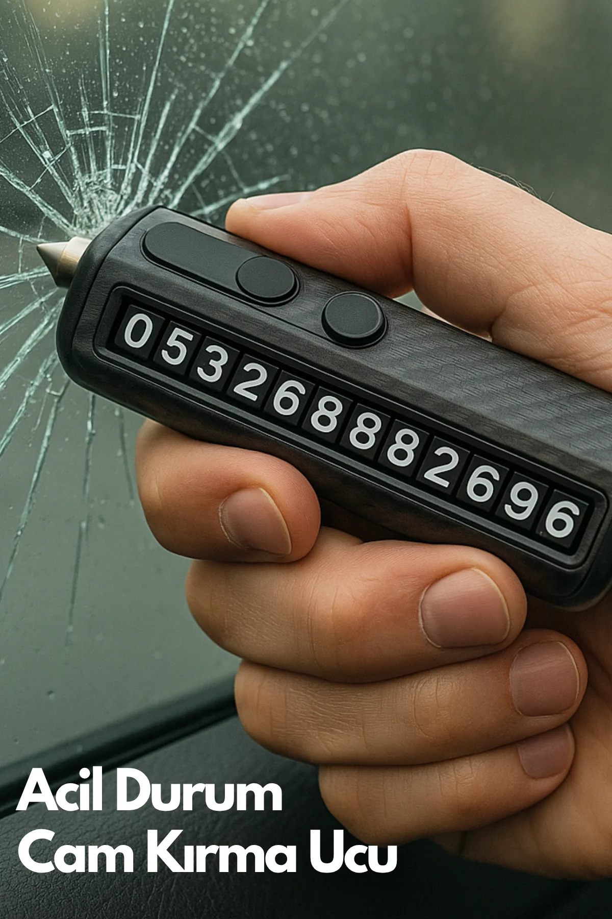Acil Durum Çekici ve Numaratör Numara Gizlenebilir Çok Fonksiyonlu Araç Telefon Numaratör Parkmatik