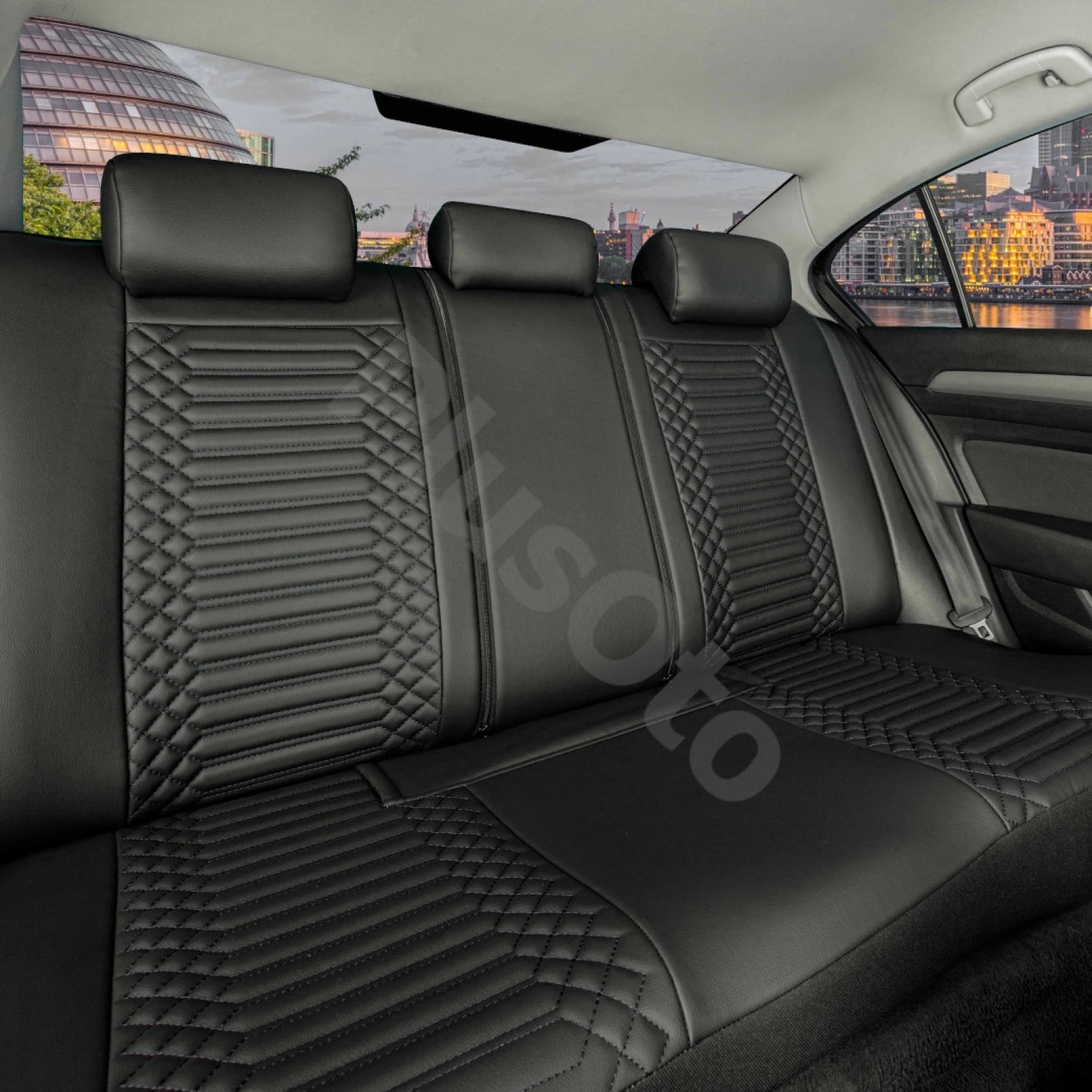 Star Full Deri 5’li Set Oto Koltuk Kılıfı