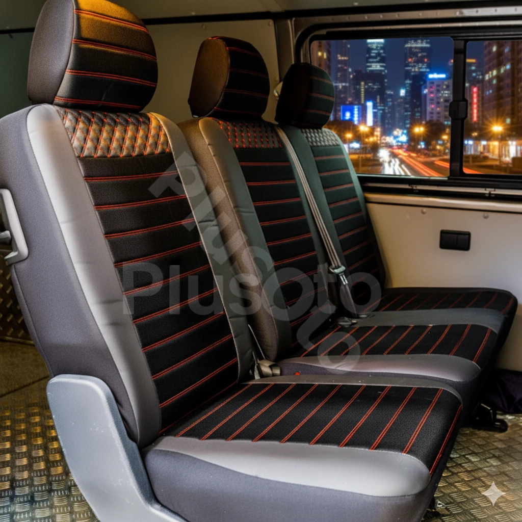 Transporter Plus Lüks Deri Oto Koltuk Kılıfı