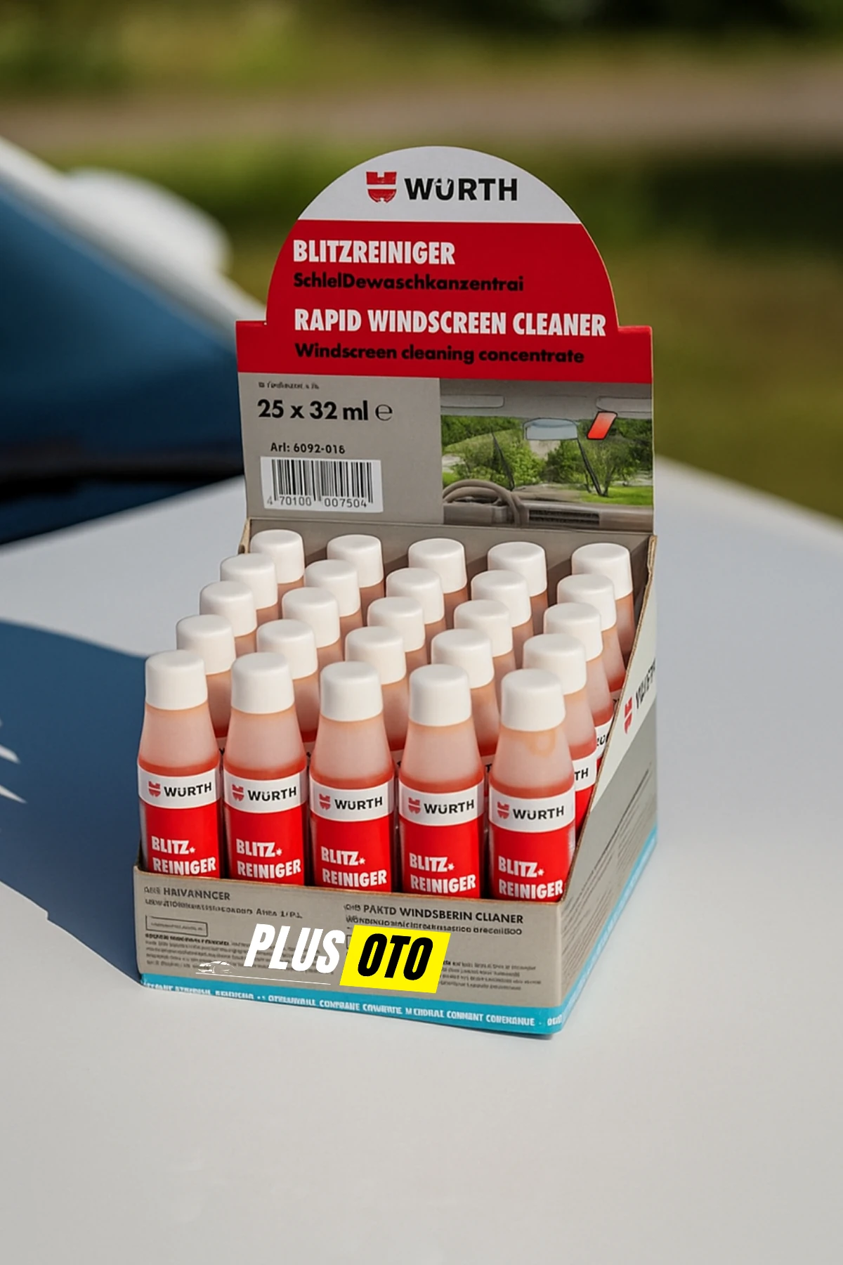 WÜRTH Cam Temizleme Sabunu Konsantre Cam Temizleyici Sabunu Kokulu 32ML