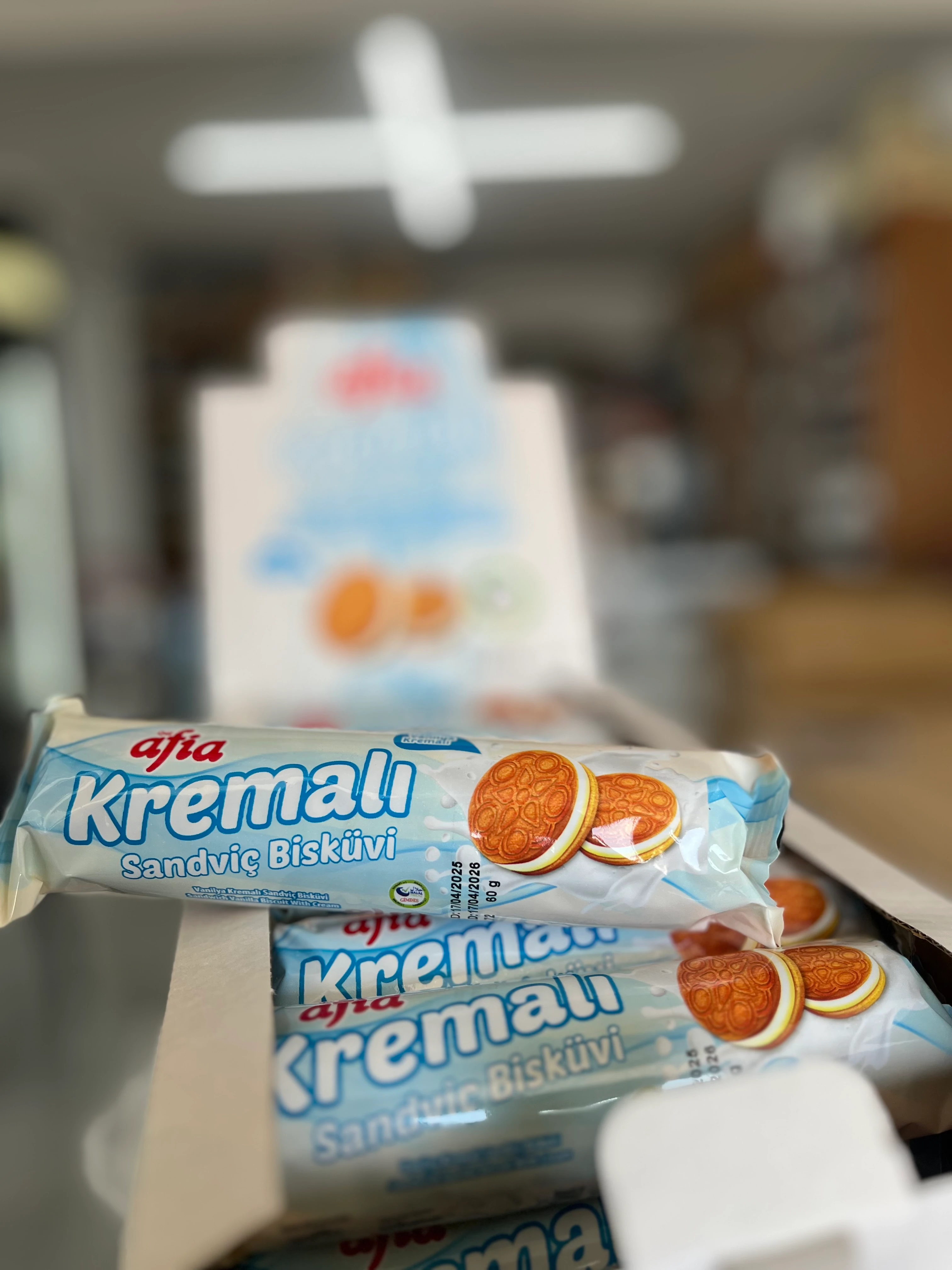 Afia Vanilya Kremalı Bisküvi 