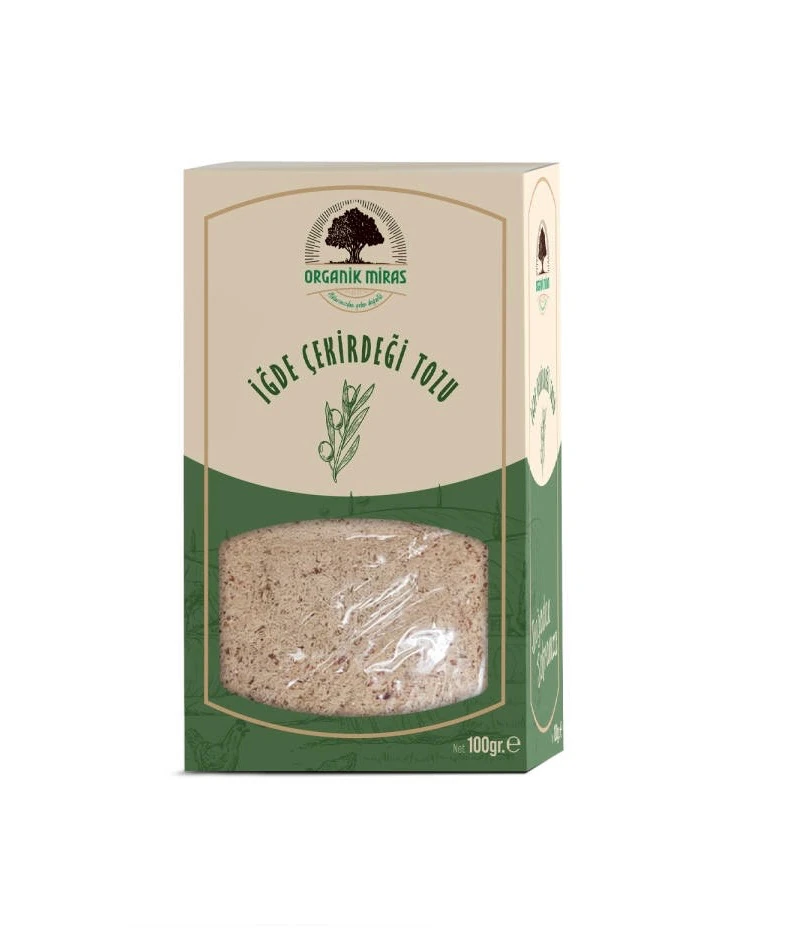 Evvahe Organik Miras İğde Çekirdeği Tozu 100 ge 