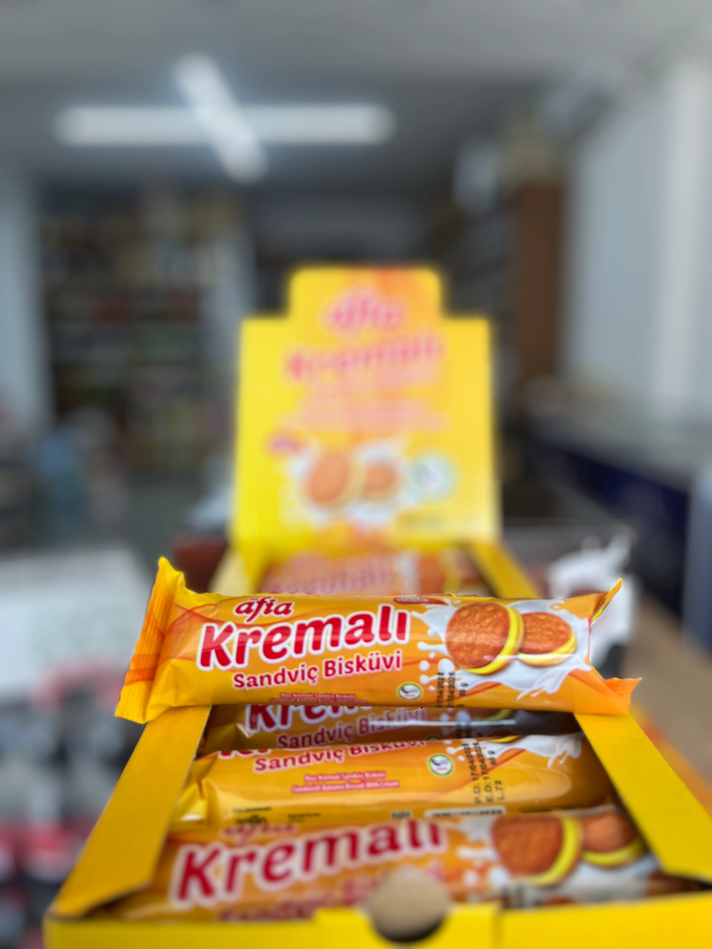 Afia Muz Kremalı Bisküvi