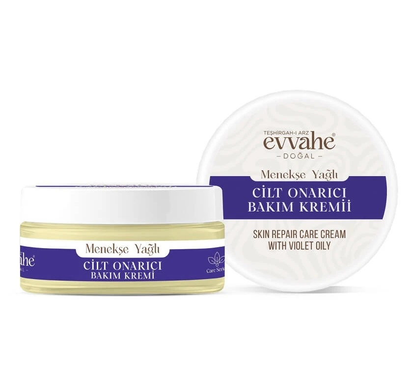 Evvahe Menekşe Yağlı Cilt Onarıcı Bakım Kremi 50 ml 