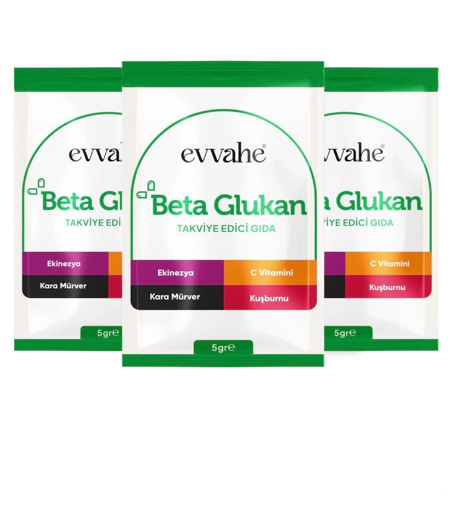 Evvahe Beta Glukan Takviye Edici Gıda 
