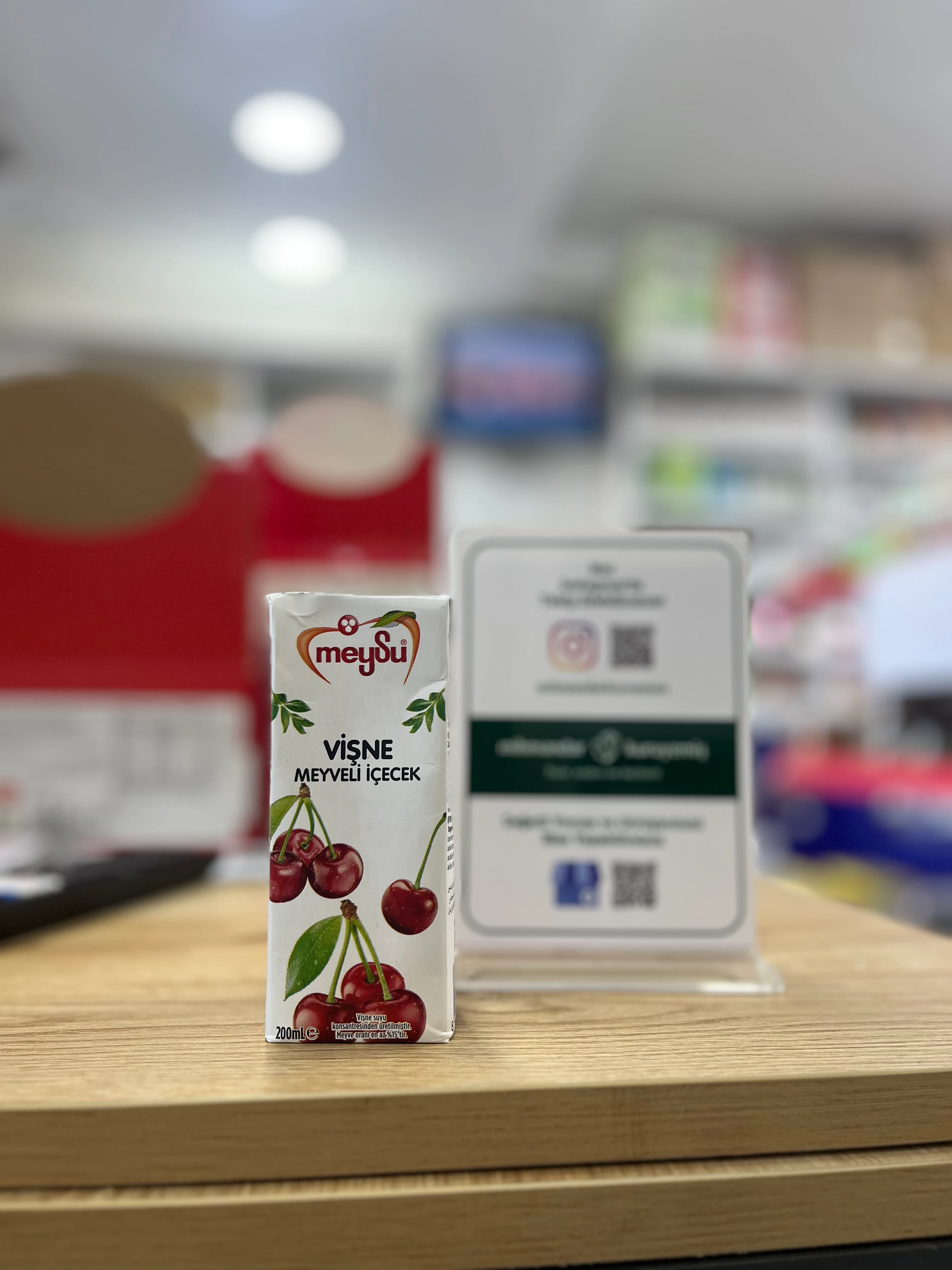 Meysu Vişne Meyveli İçecek 200 ML