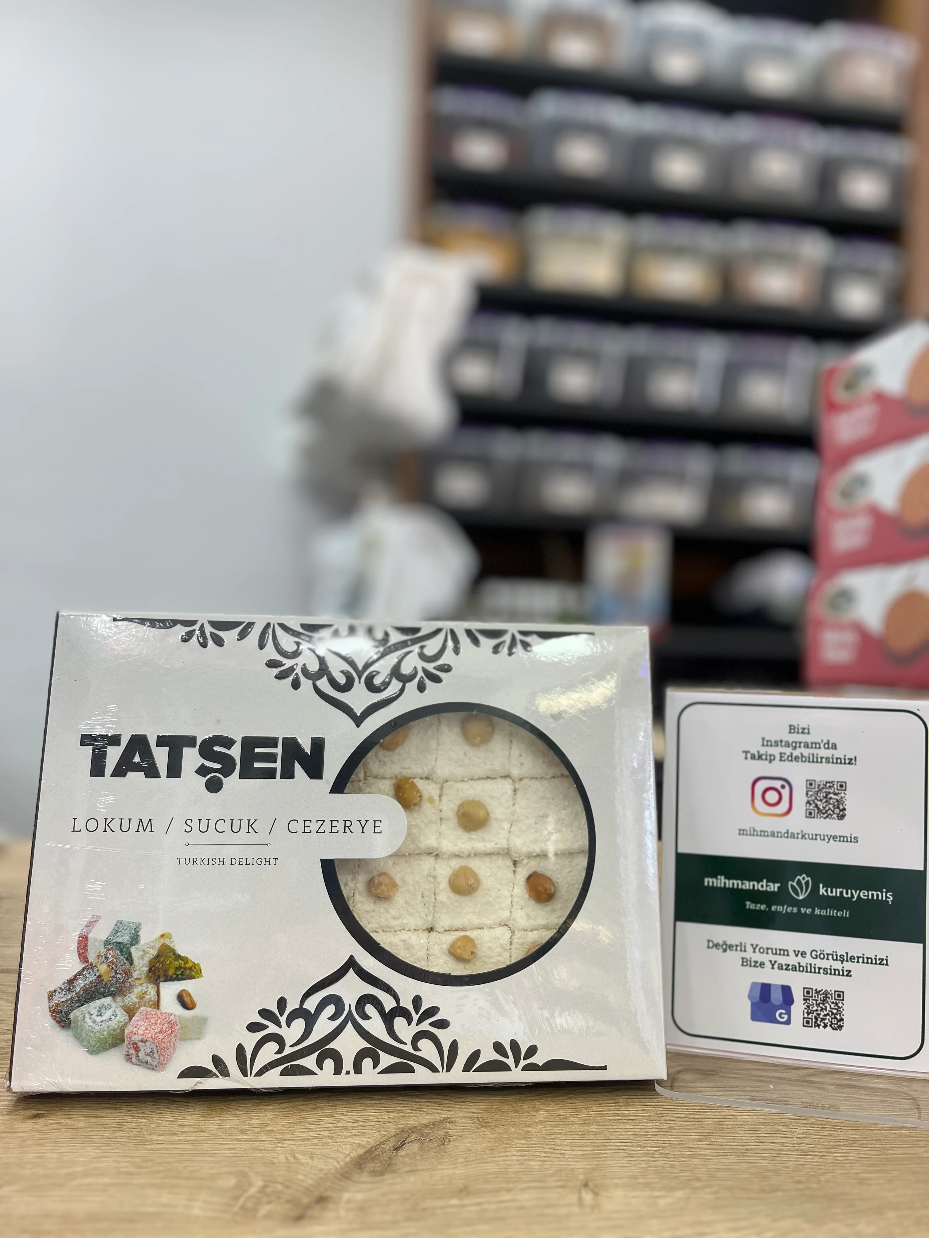 Tatşen Fındıklı Sultan Lokumu 500 gr