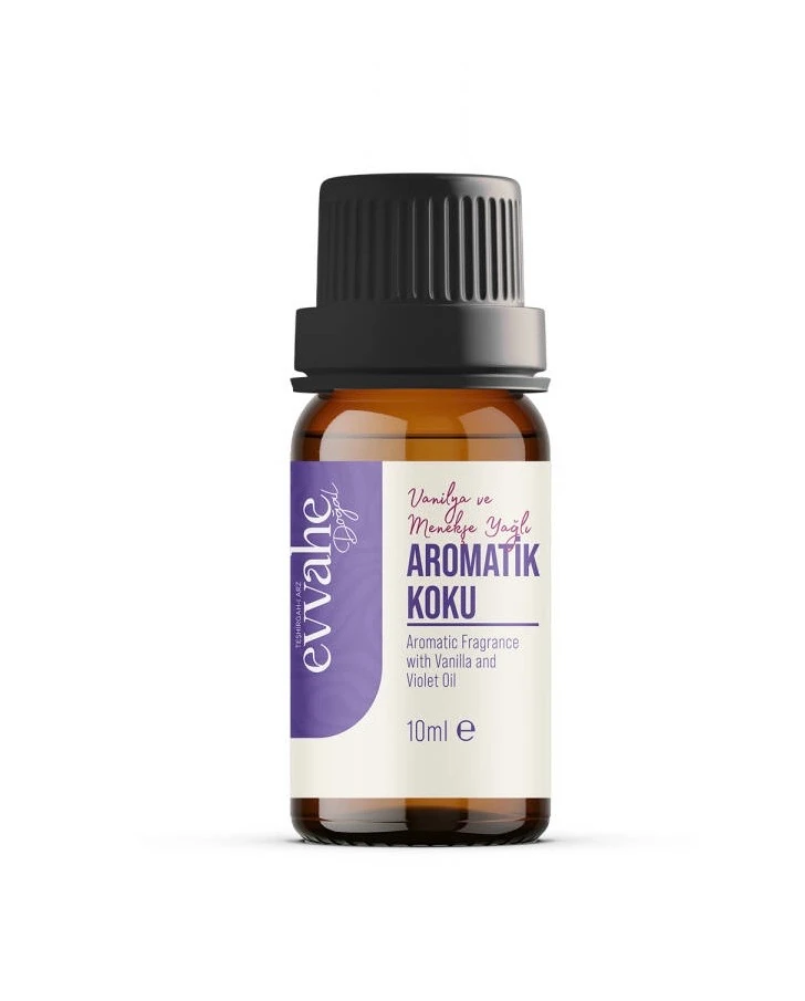 Evvahe Vanilya ve Menekşe Yağlı Aromatik Koku 10 ml