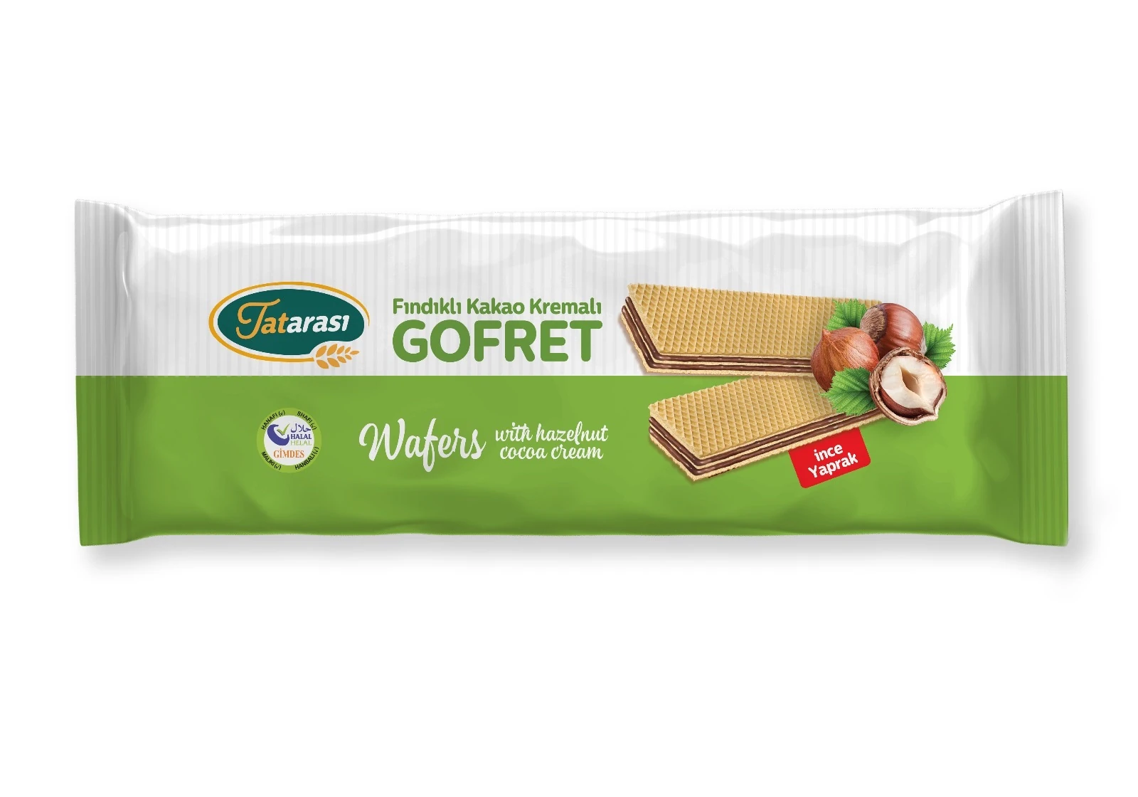 Tatarası Fındıklı Kakao Kremalı Gofret 