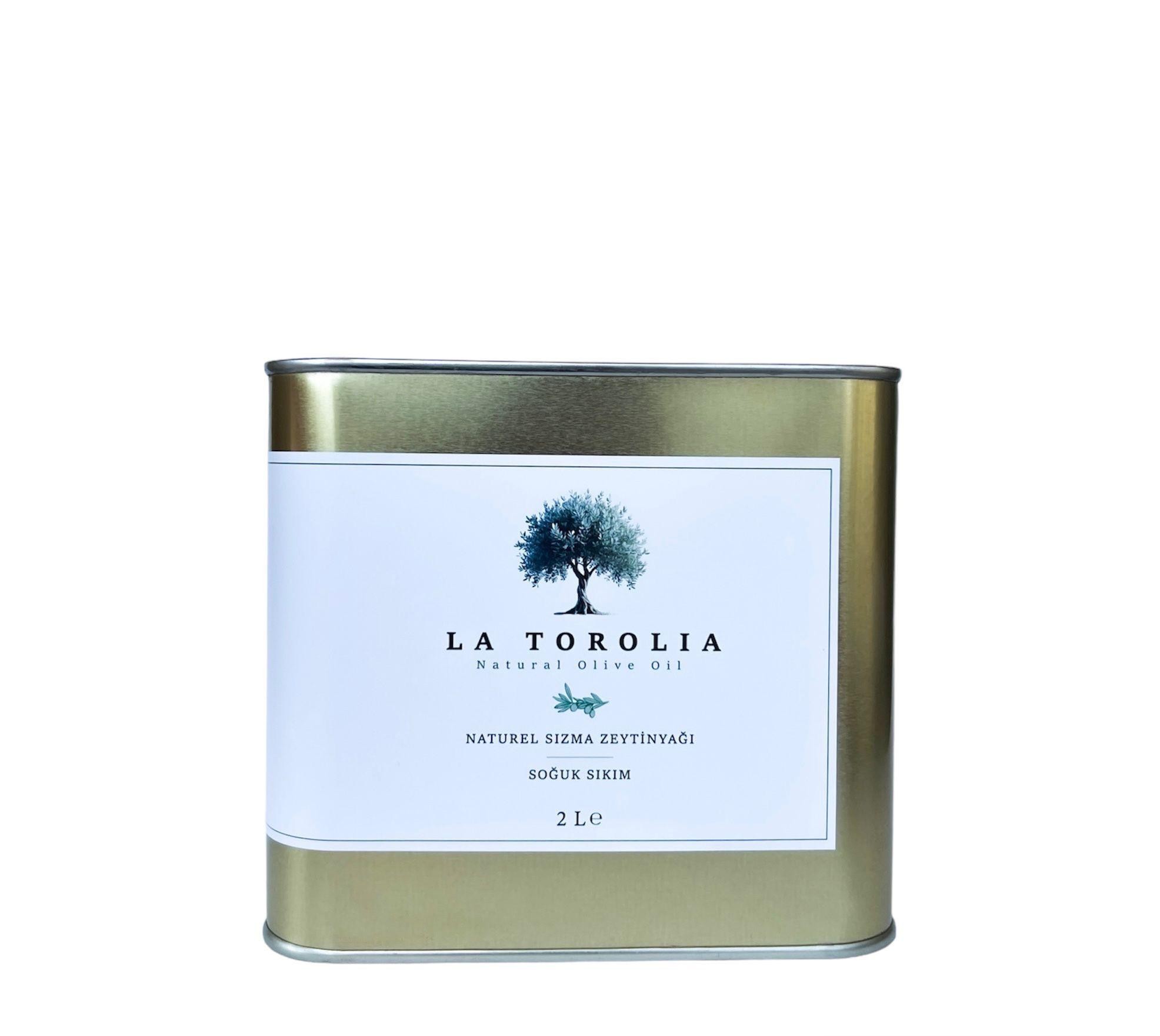 La Torolia Naturel Sızma Soğuk Sıkım Zeytinyağı 2 lt