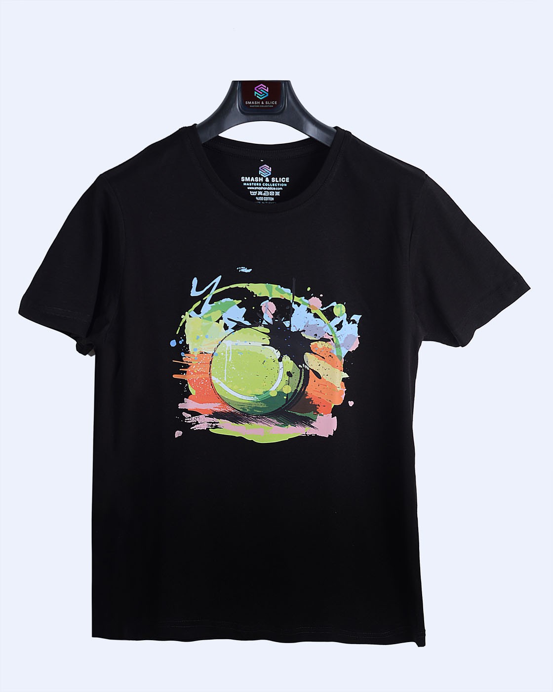 Smash & Slice Tenis Temalı Baskılı Unisex Çocuk T-Shirt "splash Ball"