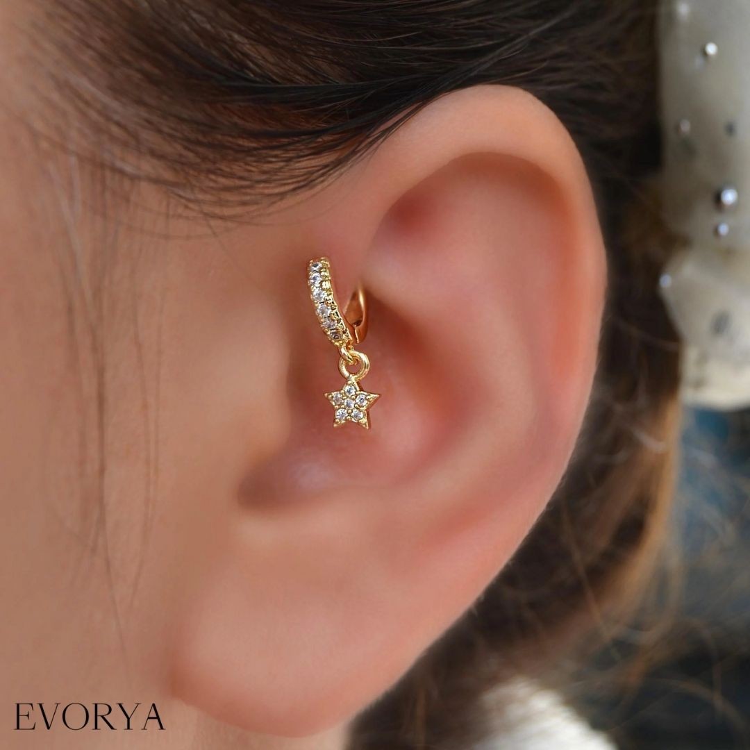 forward helix piercing