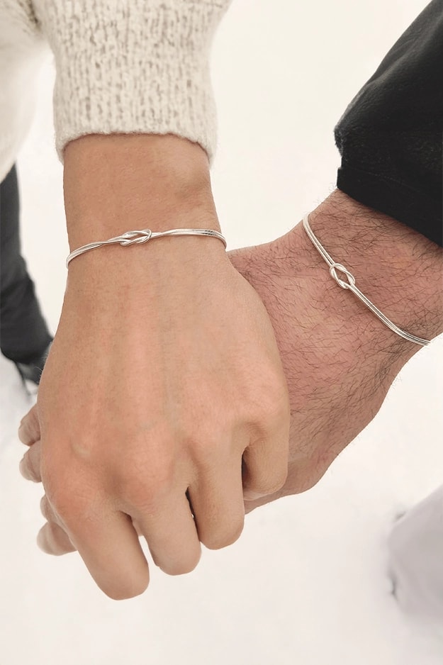 Paslanmaz Çelik Düğüm Sevgili Bilekliği (1 Adet)