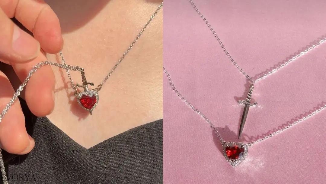 Kalp ve Kılıç Kolye Anlamı