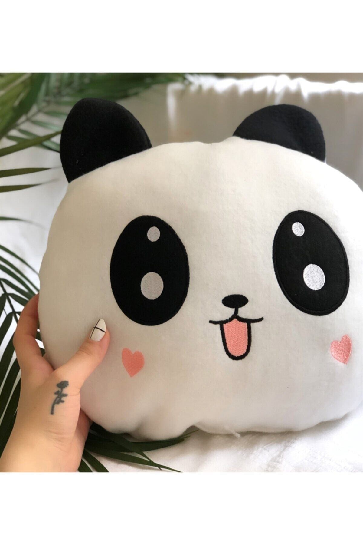 Peluş Sevimli Panda Yastık