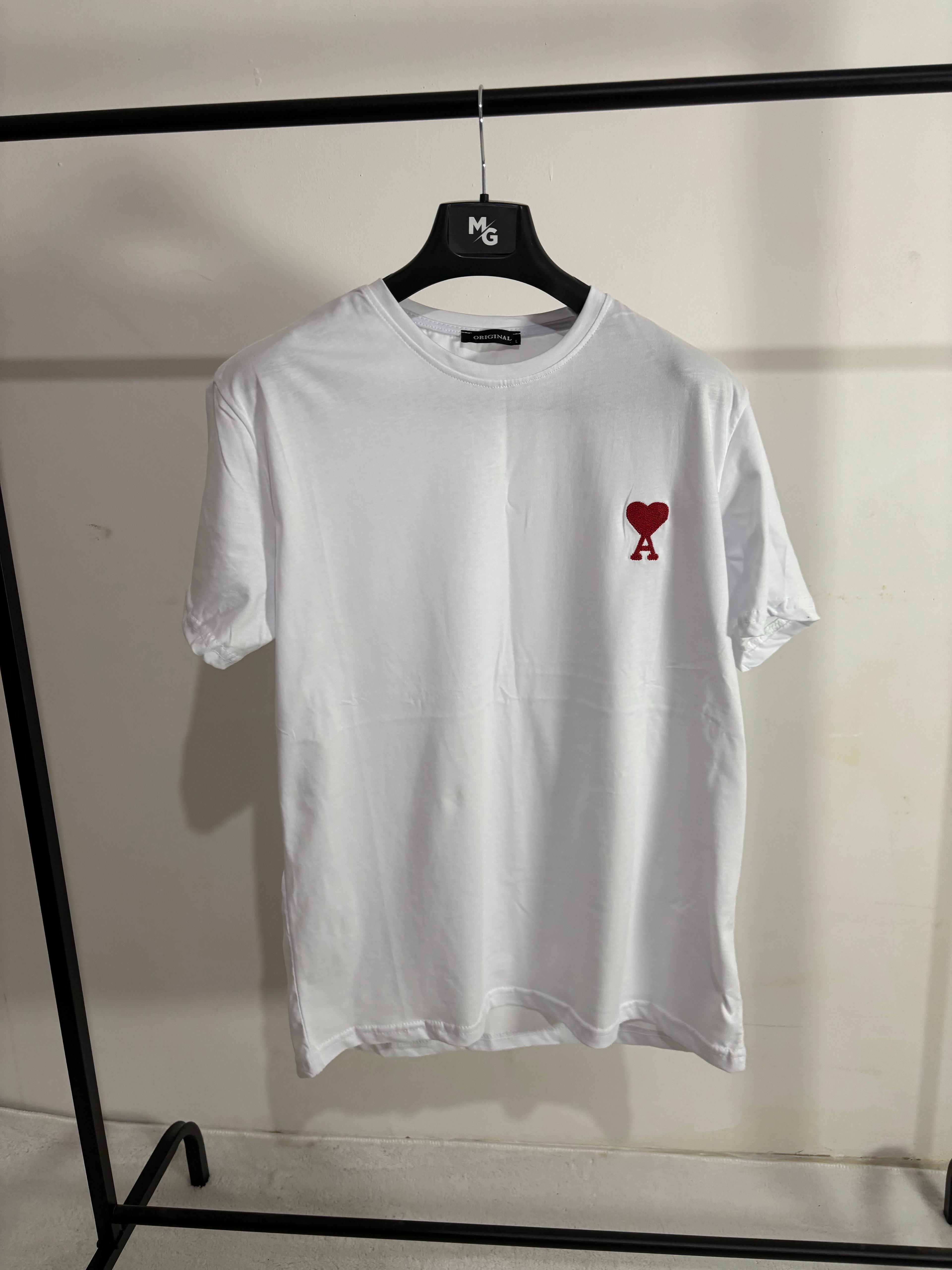 Ami Logolu Bisiklet Yaka Oversize T-shirt