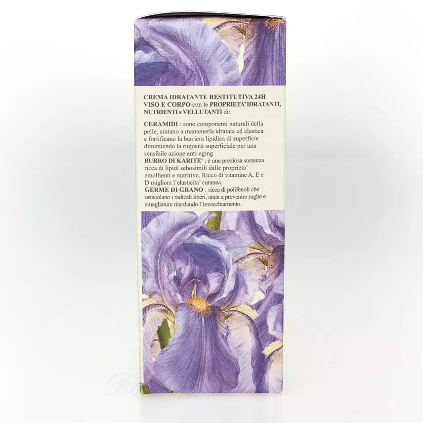 Nesti Dante Yüz ve Vücut Kremi Dei Colli Fiorentini İris Çiçeği Özlü Nemlendirici Vegan Cilt Bakımı 150 g