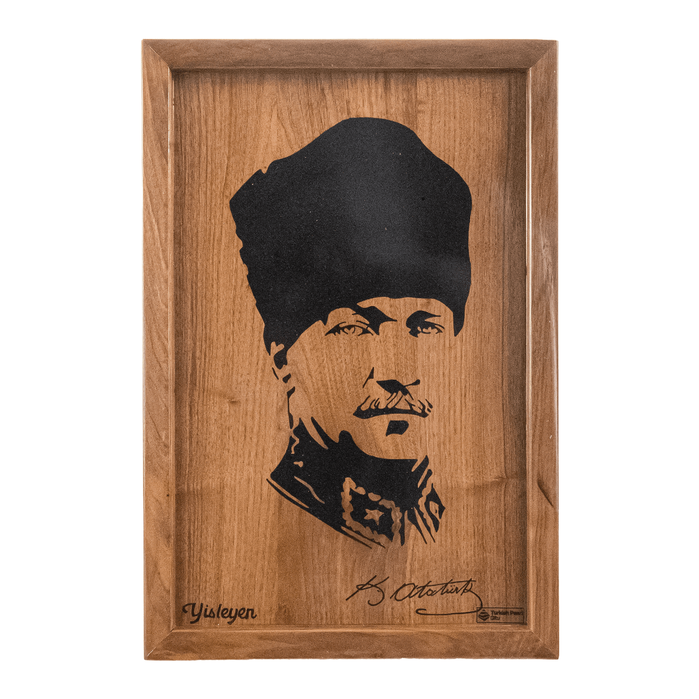 Oltu Taşı İşlemeli M. Kemal Atatürk Tablo