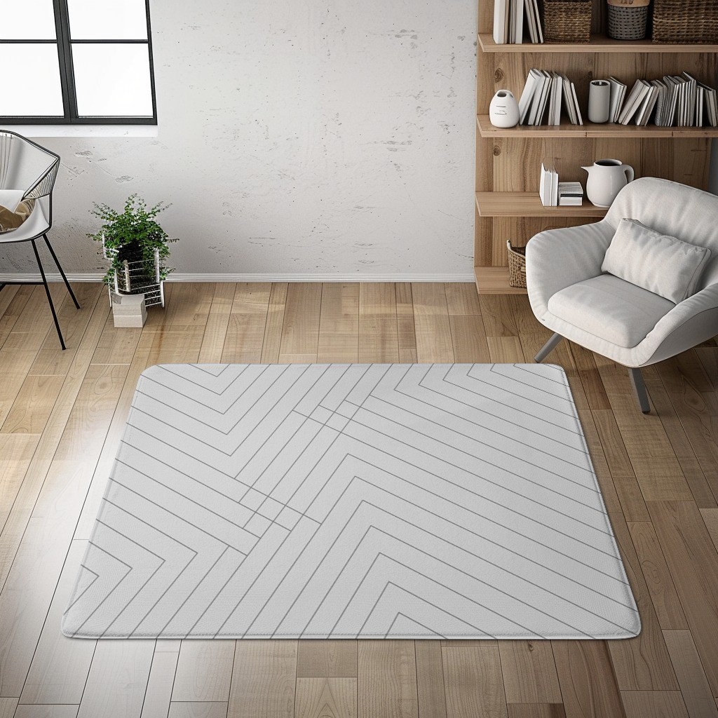 Fragmanted Lines Özel Tasarım Tuft Halı
