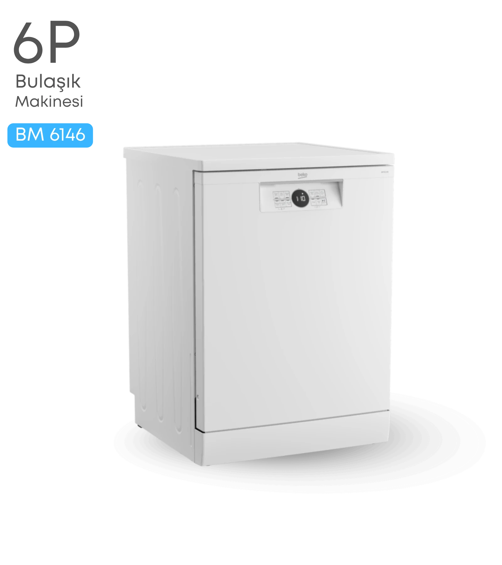 6 Programlı Bulaşık Makinesi (BM 6146) + 9 Kg Kurutma (KMX 91)