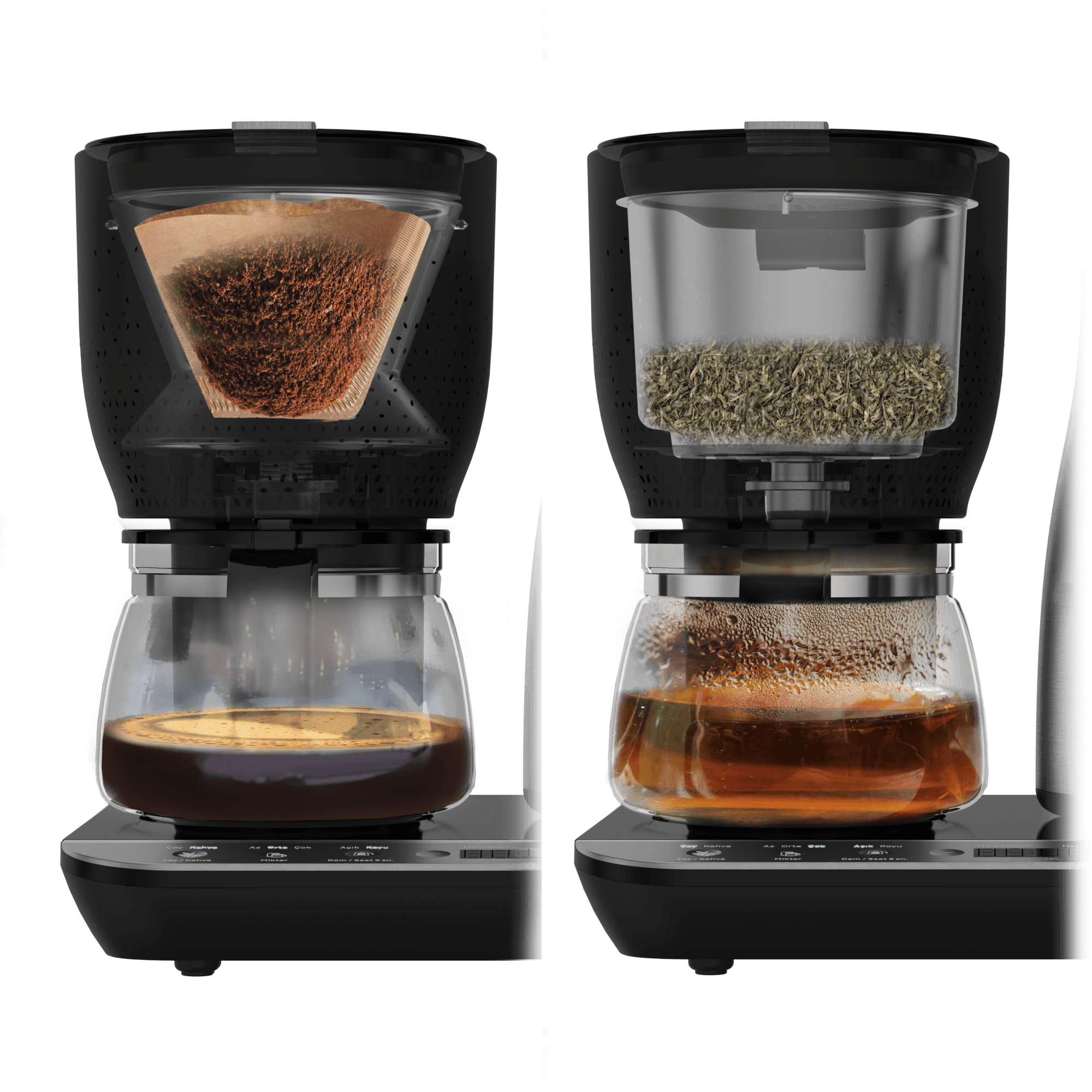 CFM 8147 I Dem® Deluxe Otomatik Çay & Filtre Kahve Makinesi Çay Makinesi