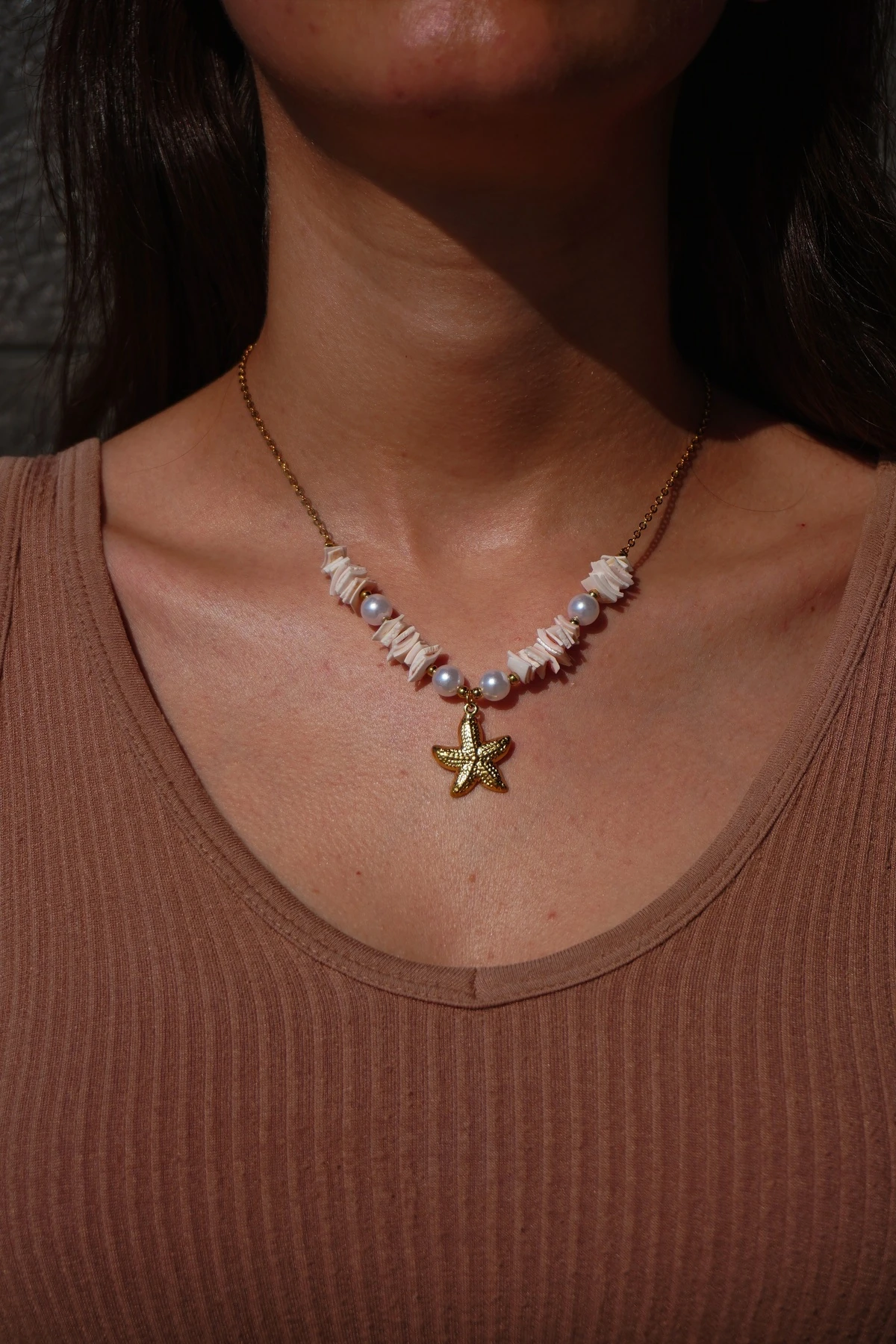 Deniz Yıldızı Charm Kolye