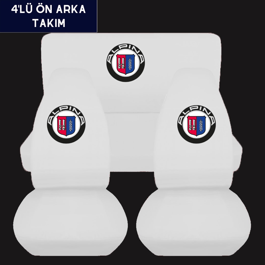 Alpina Dijital Baskılı Araç İçi servis Kılıfı