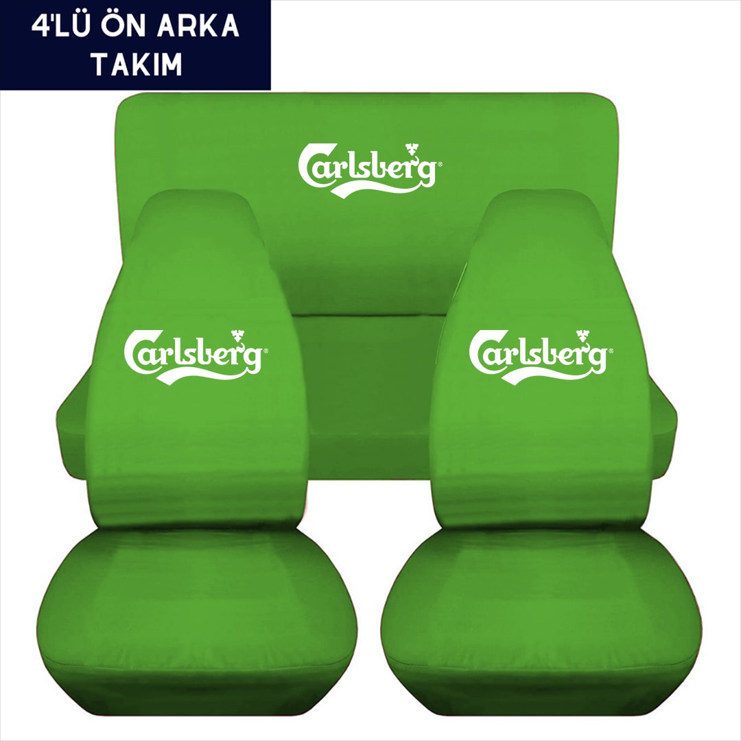 CARSLBERG Dijital Baskılı Araç İçi servis Kılıfı