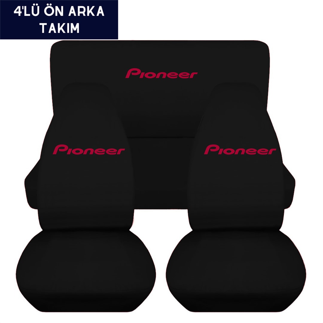 PIONEER  Dijital Baskılı Araç İçi servis Kılıfı