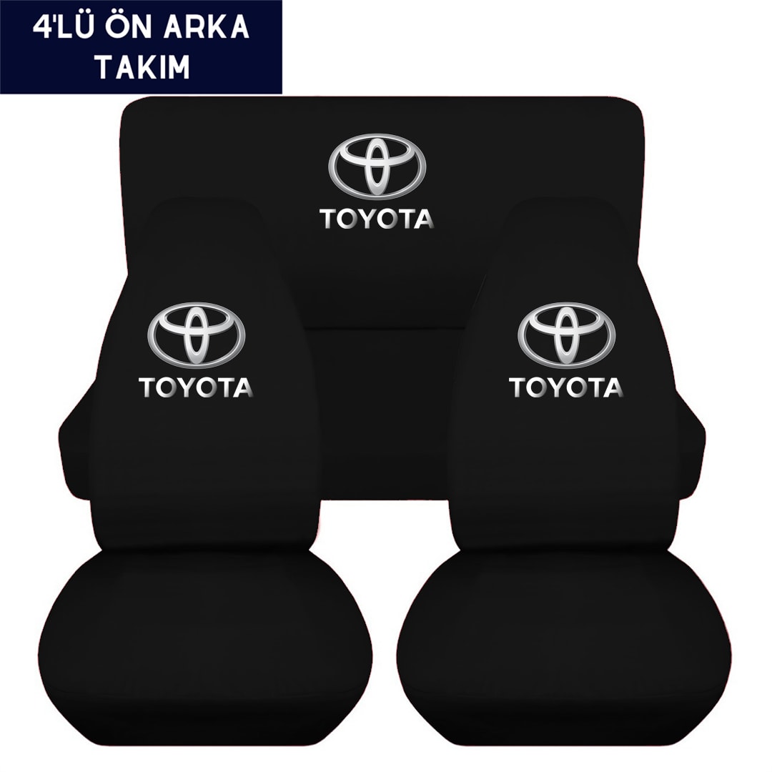 TOYATA Dijital Baskılı Araç İçi servis Kılıfı