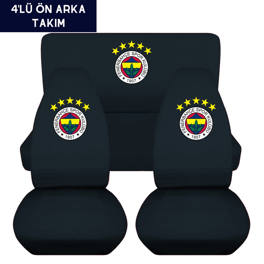 FENERBAHÇE Dijital Baskılı Araç İçi servis Kılıfı
