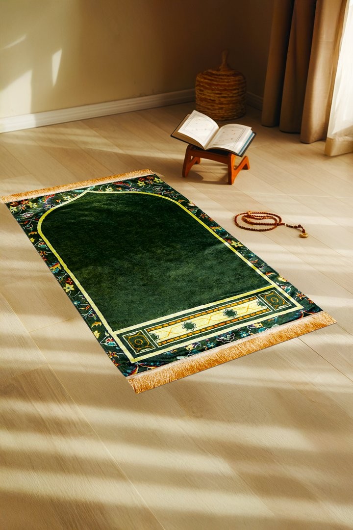 Modern Dijital Baskılı Kumaş Seccade KKS238