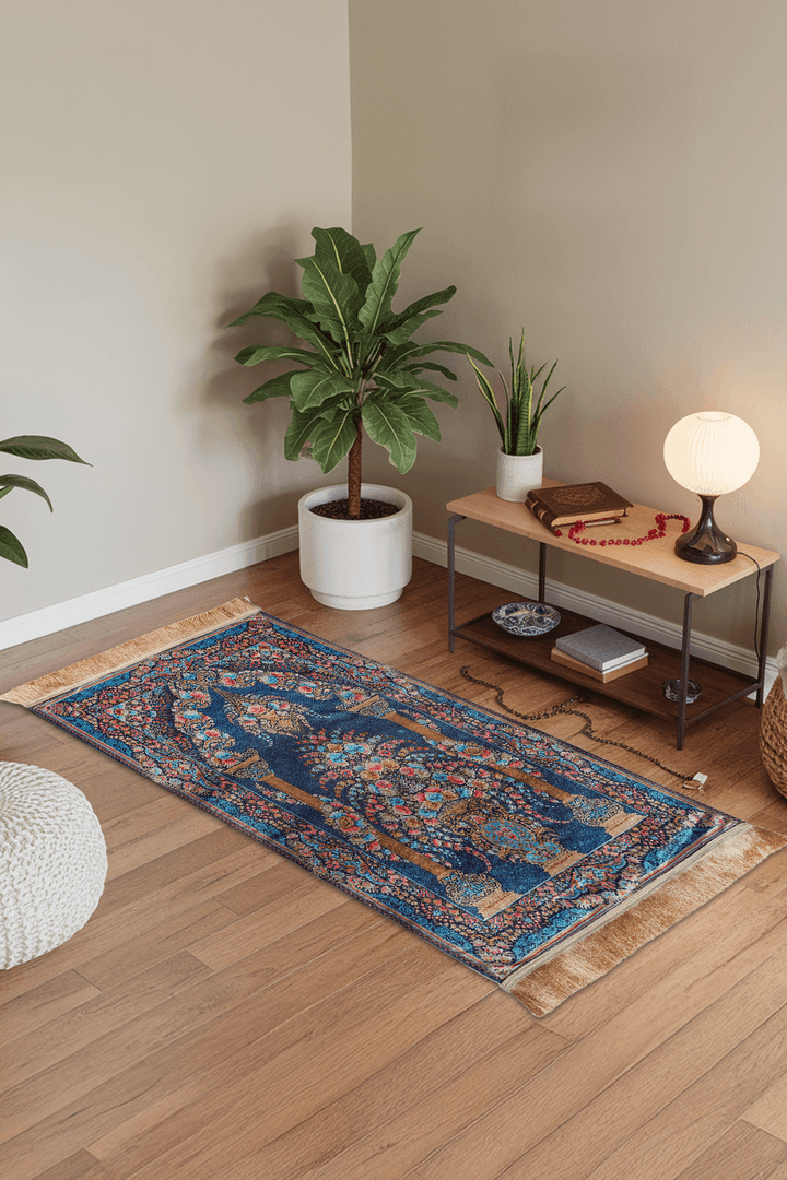 Modern Dijital Baskılı Kumaş Seccade KKS470
