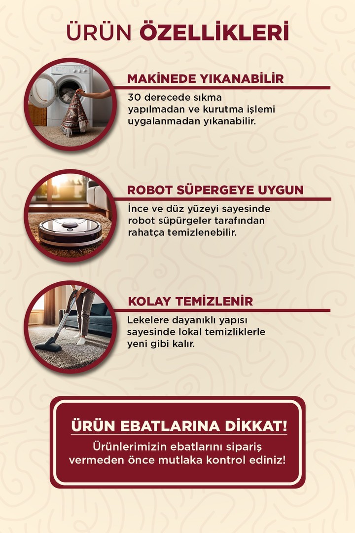 Kumaş Tabanlı Dijital Baskılı Yıkanabilir Çift Kat Kumaş Seccade - KKS236B